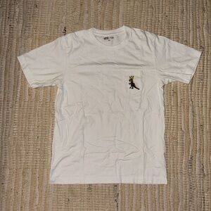 Uniglo Dinosaur Pocket T shirt